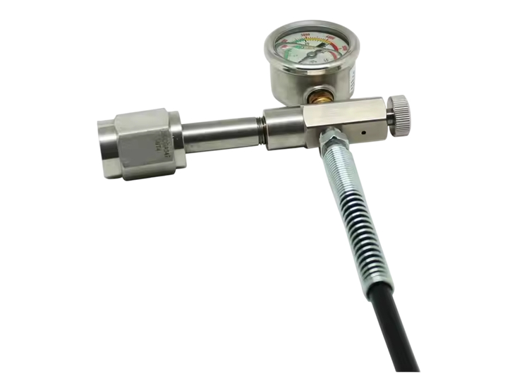 Đồng hồ đo áp suất bơm mỡ Sicoma